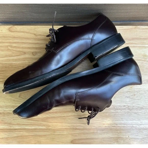 Rockport Men's Derby Split Toe Dress Shoes Model APM1235E Brown‎ Size 15M - Picture 8 of 10